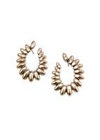 Aros Pegado Chor Dorado Humana