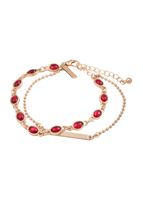 Pulsera Blanda Ruby Dorado Humana