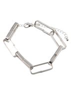 Pulsera Blanda Mors Plateada Humana