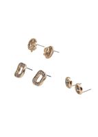 Set de 3 aros Ame Dorado ID