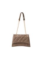 Cartera Bandolera Ecocuero Bourges Beige  i-D