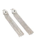 Aros Largo Sunny Plateado Humana