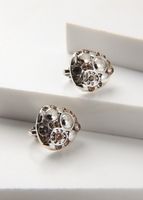 Aros Clip Ilana Plateado Humana