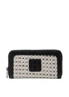 Billetera Grande Aztecas Negra Humana