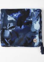 Pañuelo Estampado Marta Negro Humana