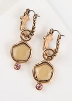 Aros Argollas Zuri Dorado Humana