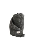 Pañuelo Liso Elian Bordado Gris Humana