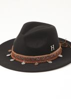 Sombrero Paul Negro Humana