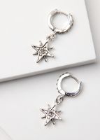 Aros Argollas Beki Plateado I-D