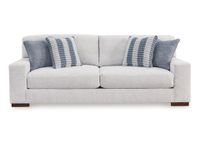 Sofá 3 cuerpos Nuvella lavable blanco invierno