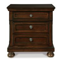 Velador Porter 3 cajones