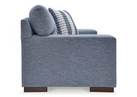 Sofá 1 cuerpo Nuvella denim lavable