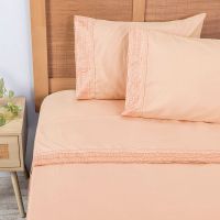 Sabana MF Plumetti Broderie King Damasco