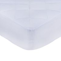 Cubrecolchon Elast. Mashini King Blanco