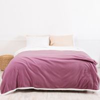 Frazada Polar-Sherpa Lisa 1.5 P Malva