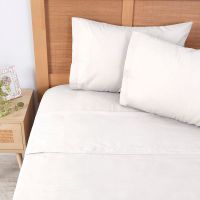 Sábana 144 H Colores Lisos King Perla