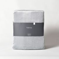 Frazada Flannel basica 2 pl gris claro