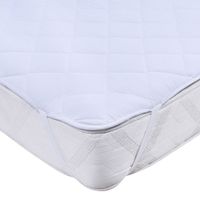 Cubrecolchon Imper. Mashini 2 Plazas Blanco