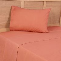 Sabana 144 Hilos Lisa 1.5 P Naranjo