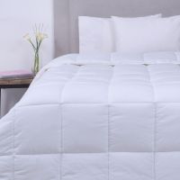 Plumón Down alternative Fabrics Super King blanco