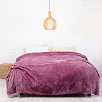 Frazada PopCorn 2 P Burdeo