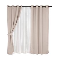 Set Cortina jqd 8pzas Arg. 140x220 Arena Valdivia