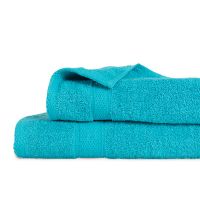 Set 2 toallas Colorix 400gsm Caja Celeste
