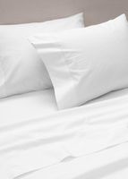 Sabanas 300H Percale King blanco