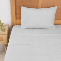 Sábana 144 Hilos Colores Lisos 1.5 P Gris N