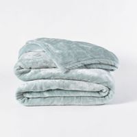 Frazada Flannel basica 2Pturquesa Fabrics