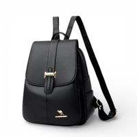 Mochila Bolso de Mujer Cuero Pu Suave Juvenil Impermeable Gran Capacidad