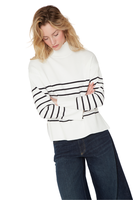 Chaleco Alegra rayas blanco Jacinta Tienda