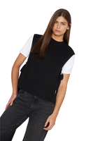 Chaleco Amarras negro Jacinta Tienda