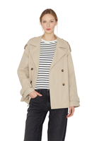 Trench Coat Stone crudo Jacinta Tienda