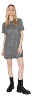 Vestido Glitter Gris Jacinta Tienda
