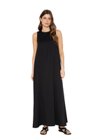 Vestido Elena Largo negro Jacinta Tienda