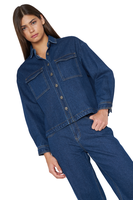 Chaqueta Josefa azul índigo Jacinta Tienda