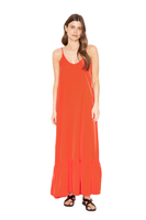 Vestido Libra coral Jacinta Tienda