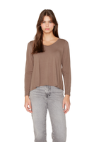 Polera Frida III café Jacinta Tienda