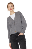 Chaleco Stone gris Jacinta Tienda