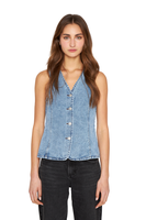 Vest Jacinta azul Jacinta Tienda