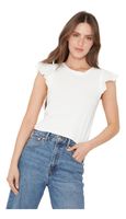Polera Gracia Alitas Blanca Jacinta Tienda