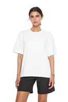 Polera Jacinta Pima Oversize blanca Jacinta Tienda