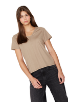 Polera Elena café Jacinta Tienda