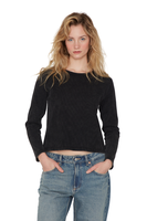 Polera Clara rib negra Jacinta Tienda