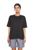 Polera Jacinta Pima Oversize negra Jacinta Tienda