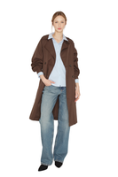 Trench Coat Porter café Jacinta Tienda