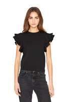 Polera Alitas negra Jacinta Tienda