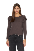 Chaleco Olimpia chocolate Jacinta Tienda