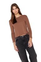 Polera Clara II café Jacinta Tienda